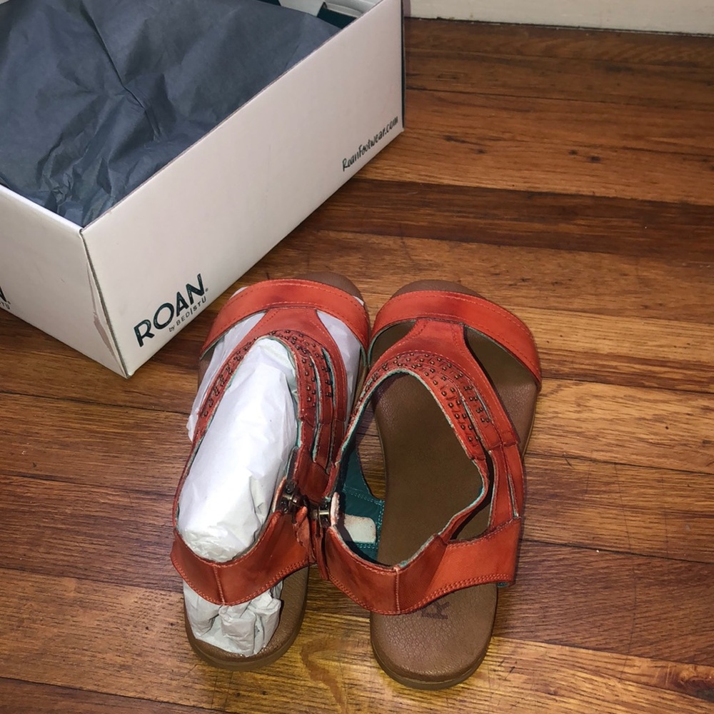 Rust Boho Sandals